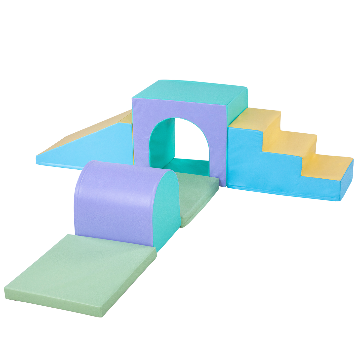 Pastel Deluxe Soft Play Set - 6pc Set