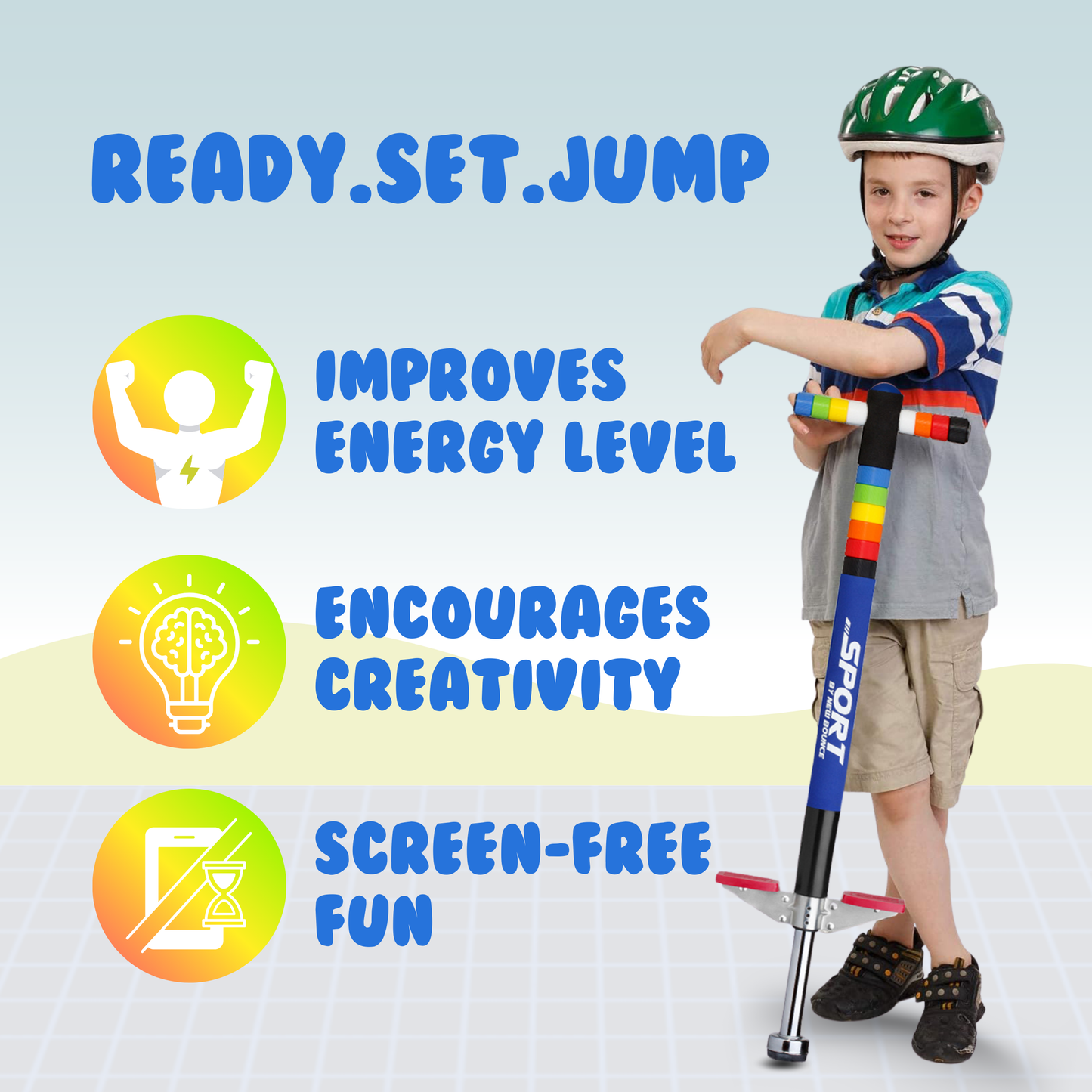 Silicone Ring Pogo Stick - Sport