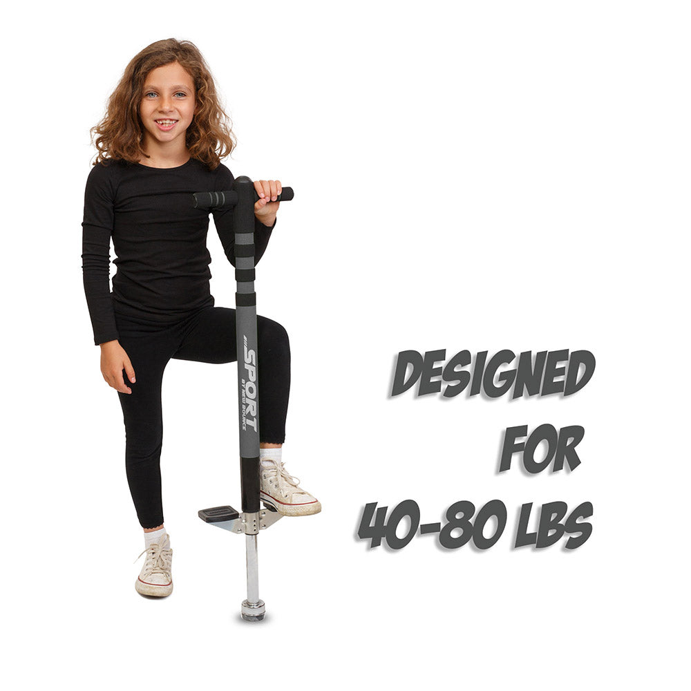 Red & Blue and Black & Grey Pogo Stick Combo