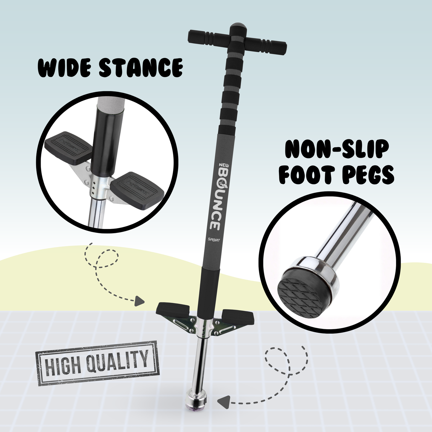 Sport Pogo Stick for Kids Ages 5-9