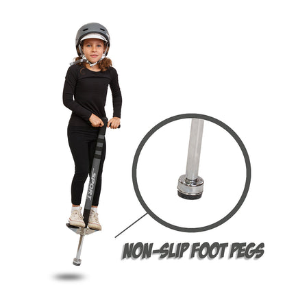 Red & Blue and Black & Grey Pogo Stick Combo