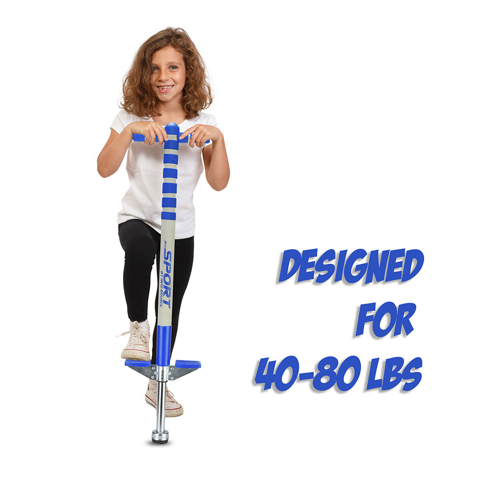 Red & Blue and Black & Grey Pogo Stick Combo