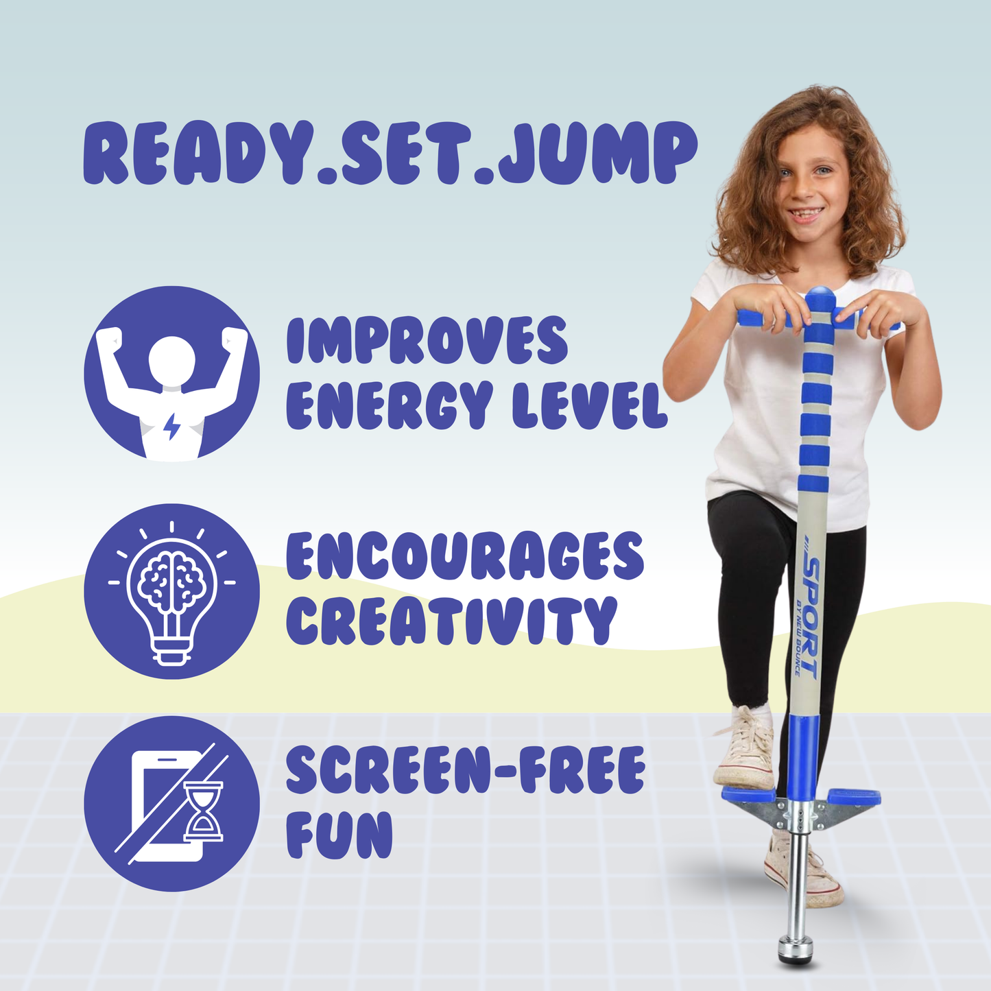 Sport Pogo Stick for Kids Ages 5-9