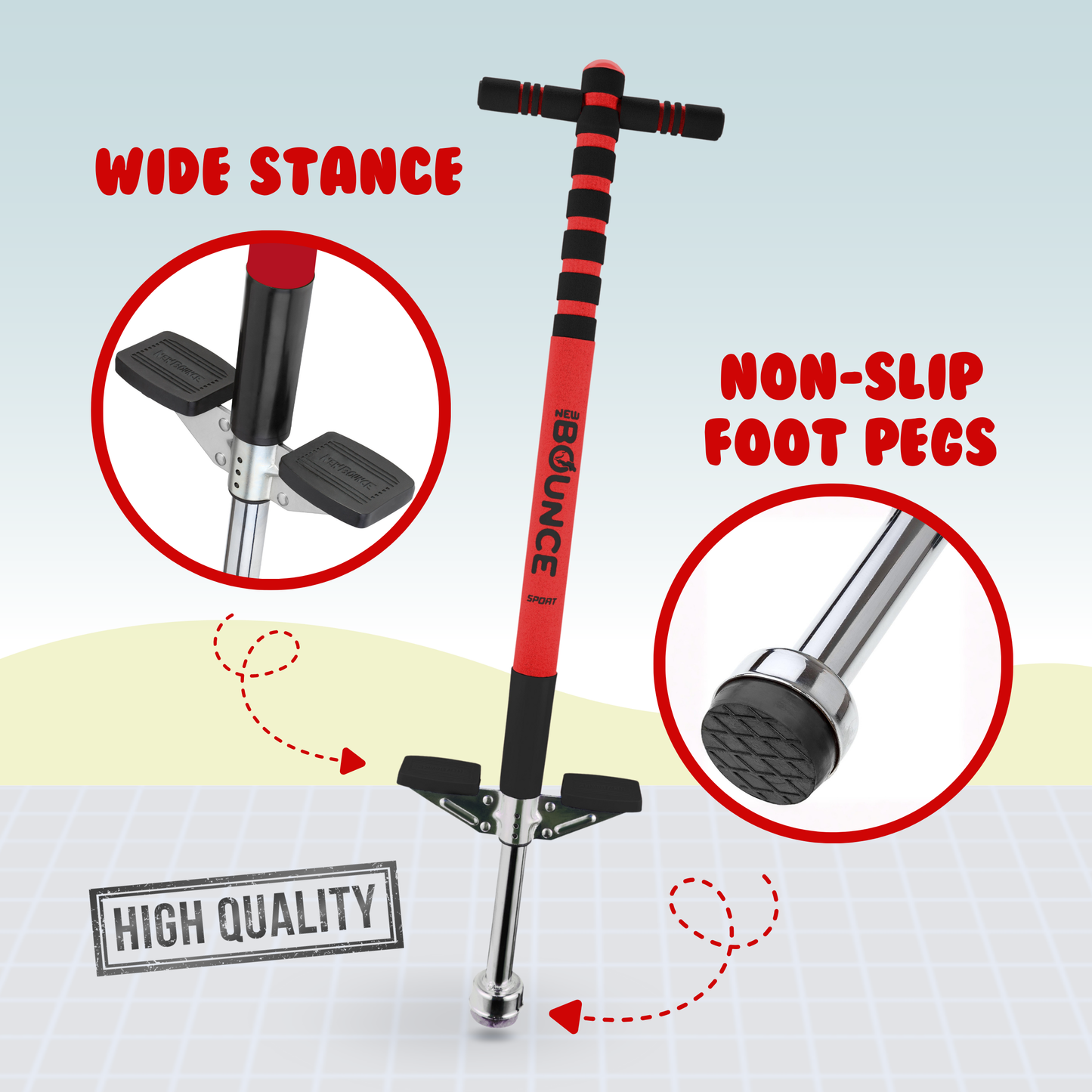 Sport Pogo Stick for Kids Ages 5-9