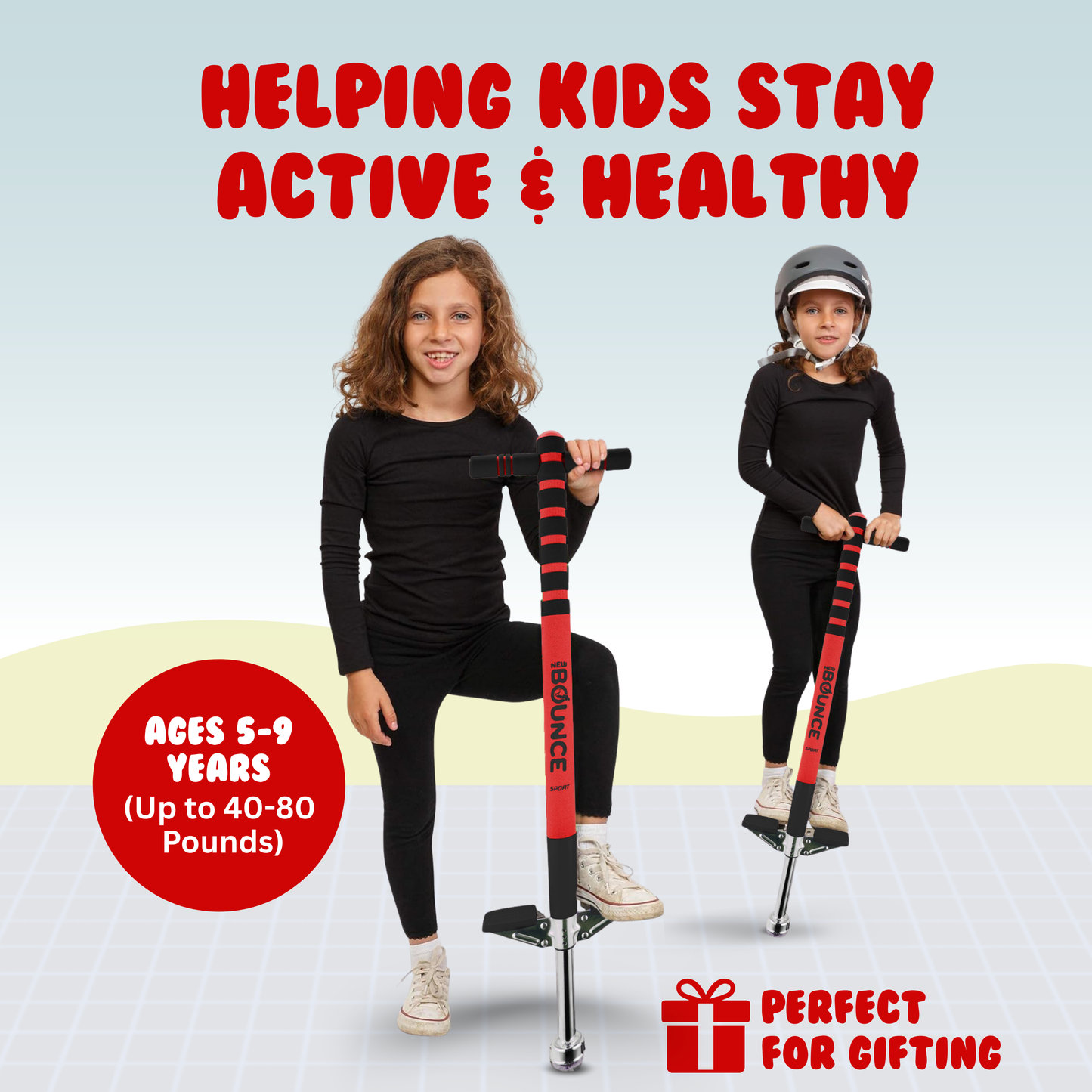 Sport Pogo Stick for Kids Ages 5-9