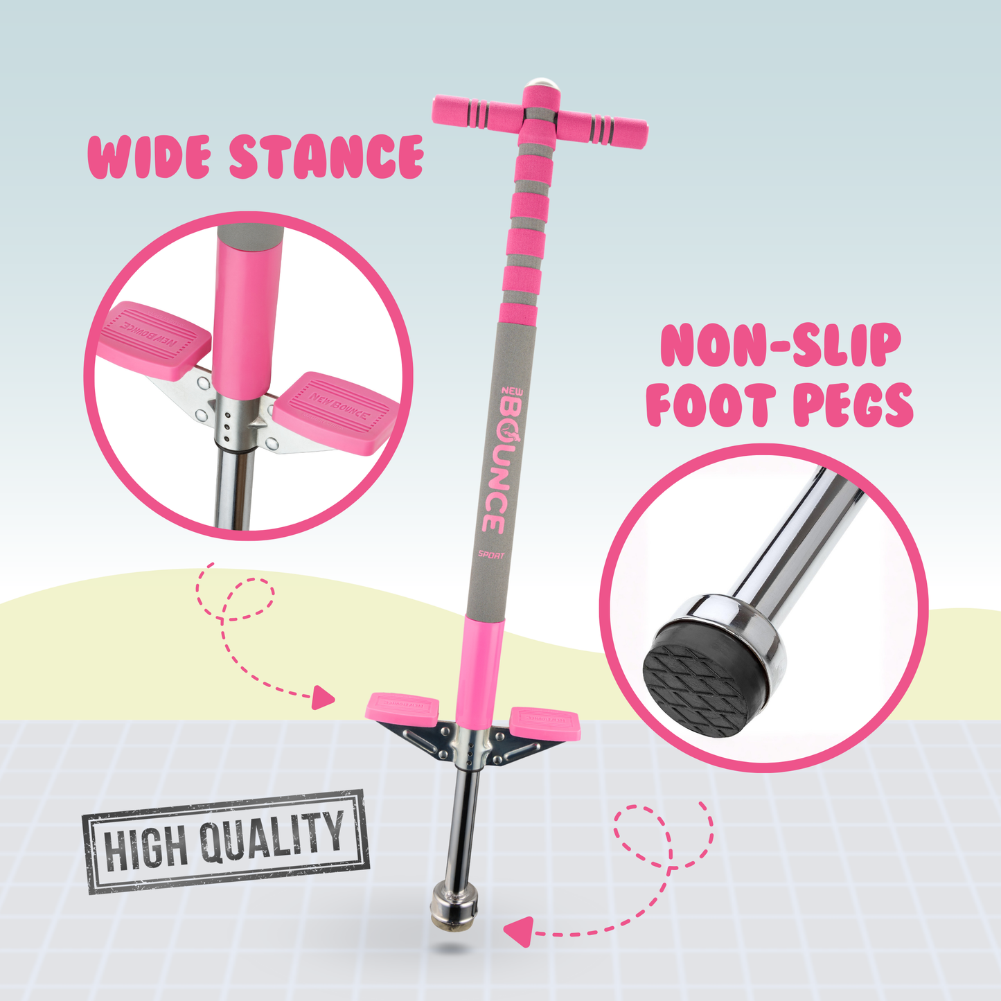Sport Pogo Stick for Kids Ages 5-9