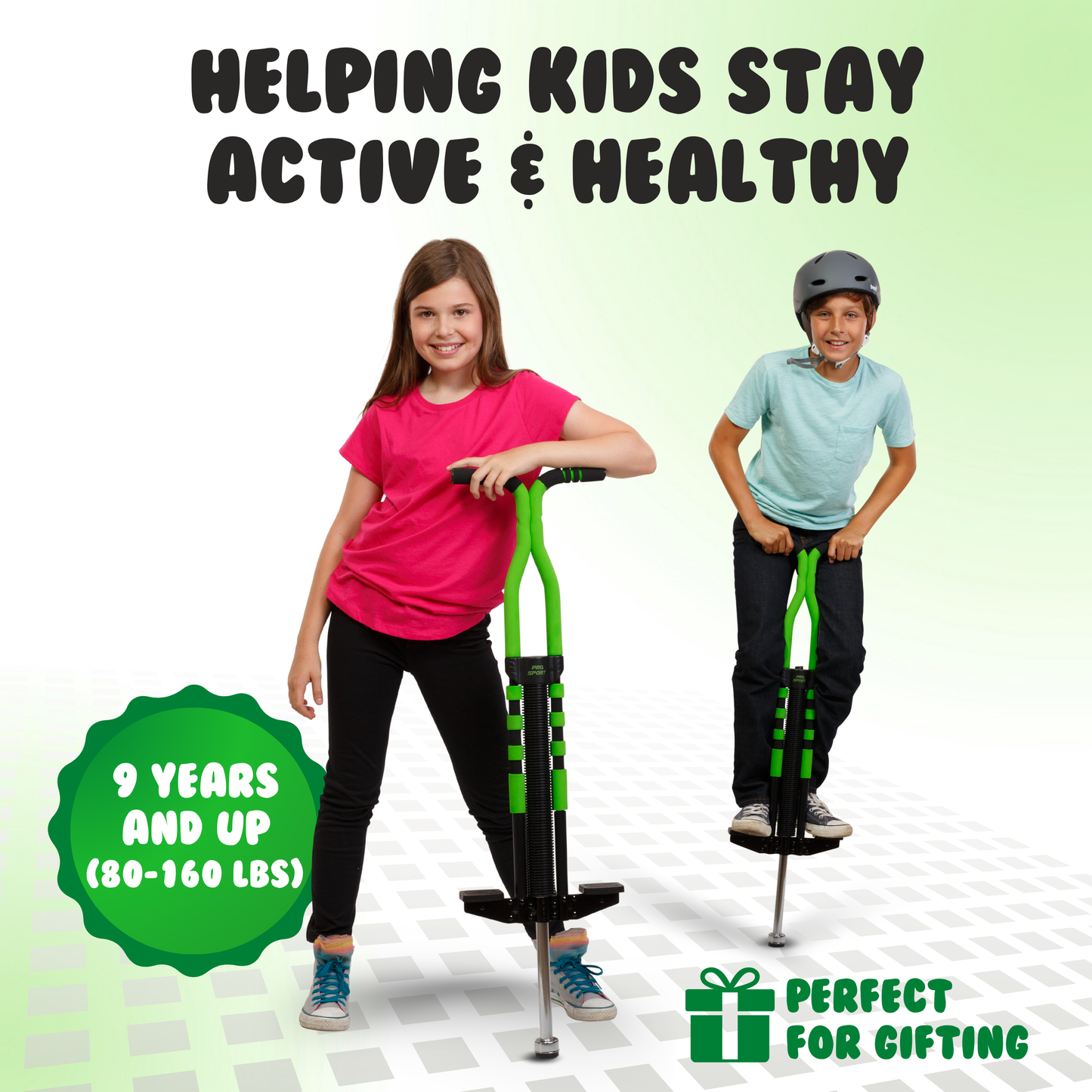 Pro Pogo Stick for Kids Ages 9+