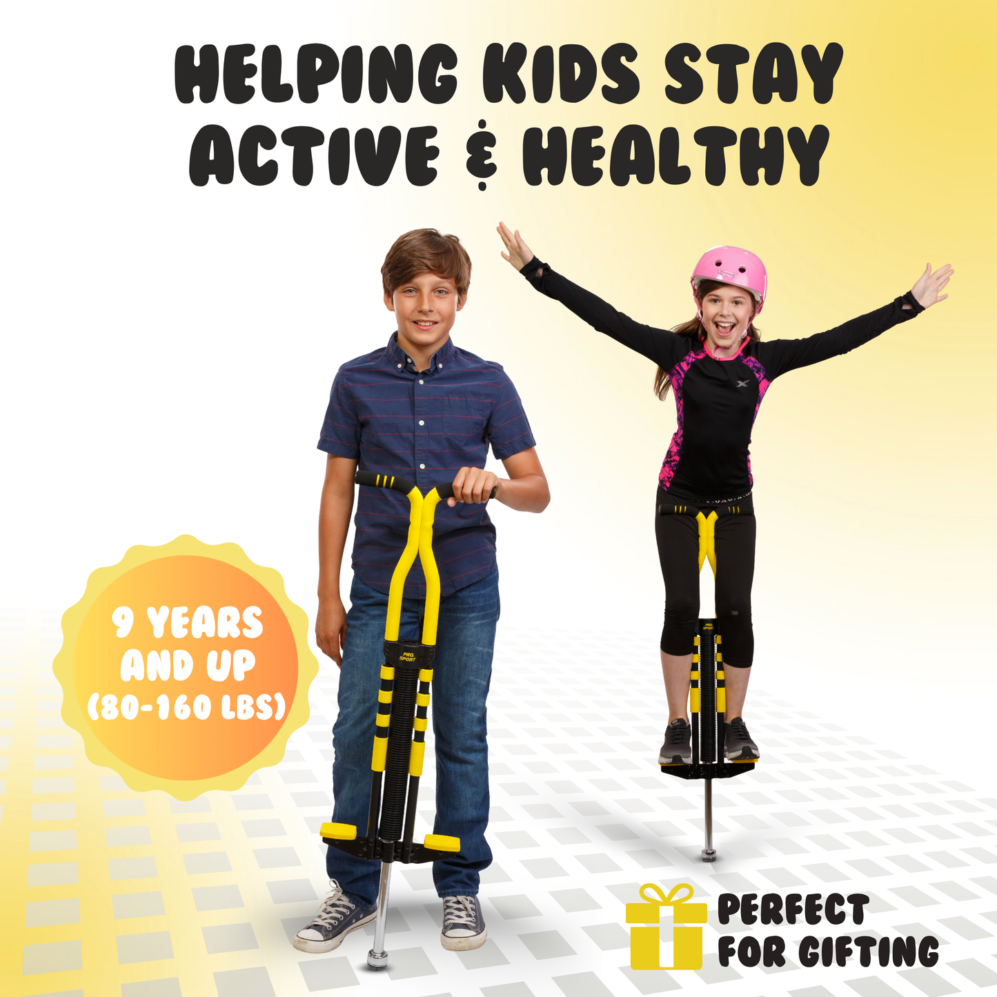 Pro Pogo Stick for Kids Ages 9+