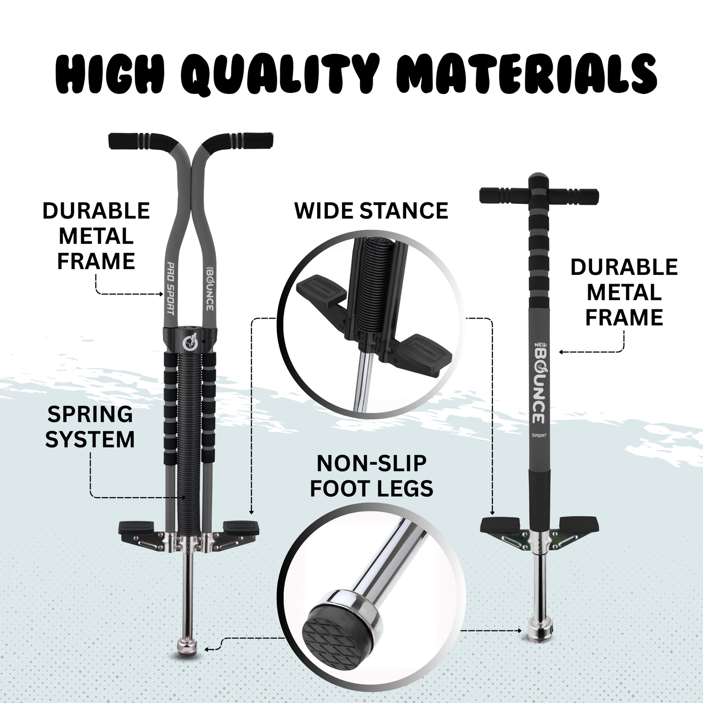 Pogo Stick 2 Pack Combo Set (Pro and Sport)