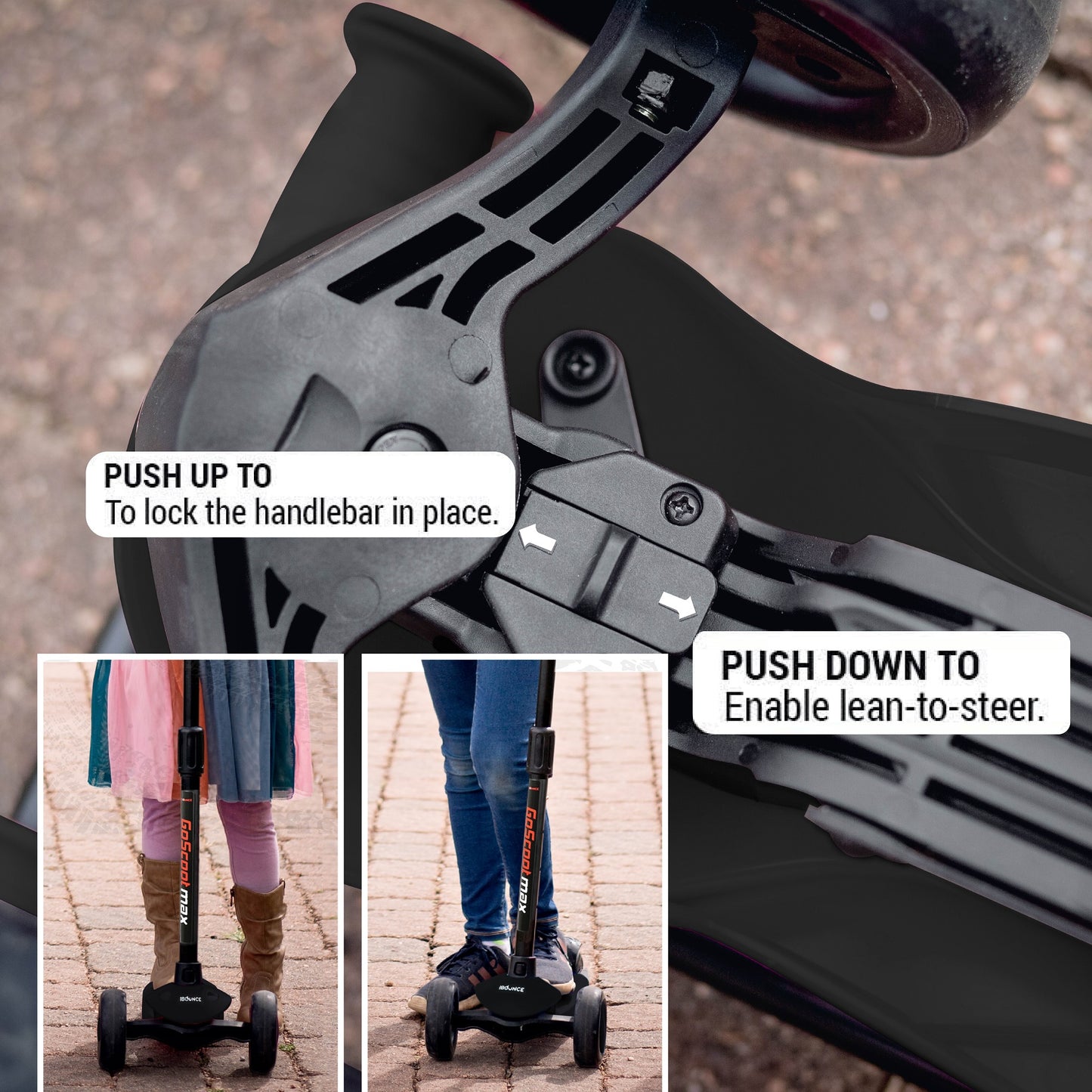 GoScoot Max Scooter for Toddlers