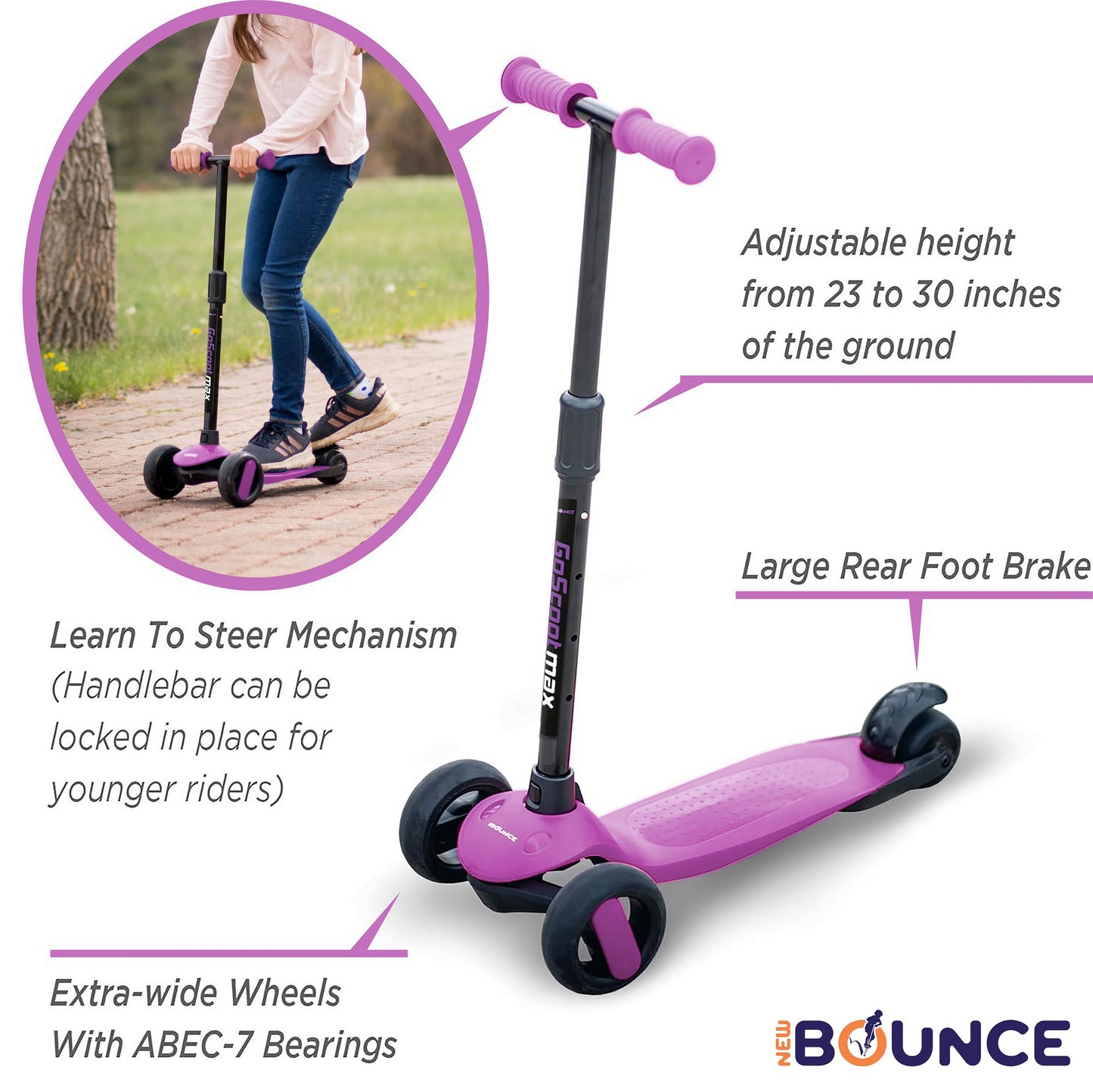 GoScoot Max Scooter for Toddlers