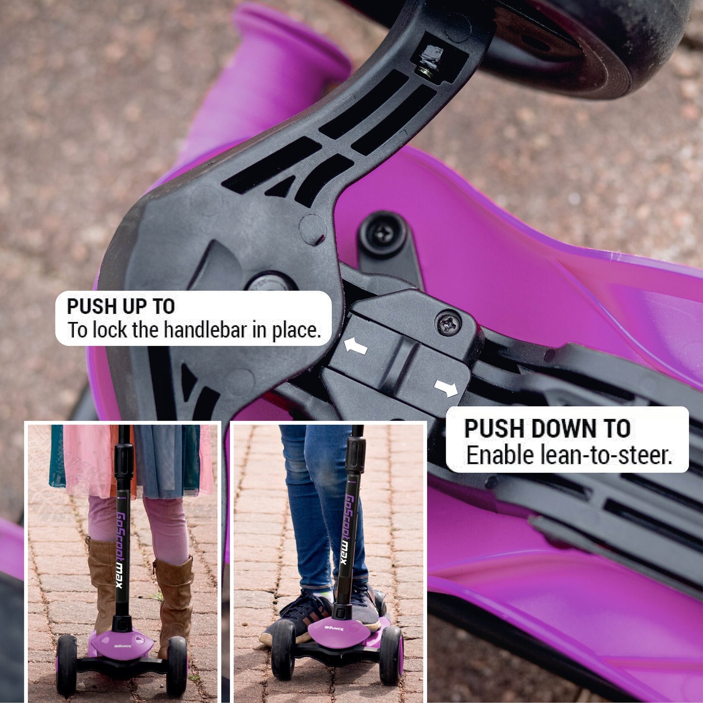 GoScoot Max Scooter for Toddlers