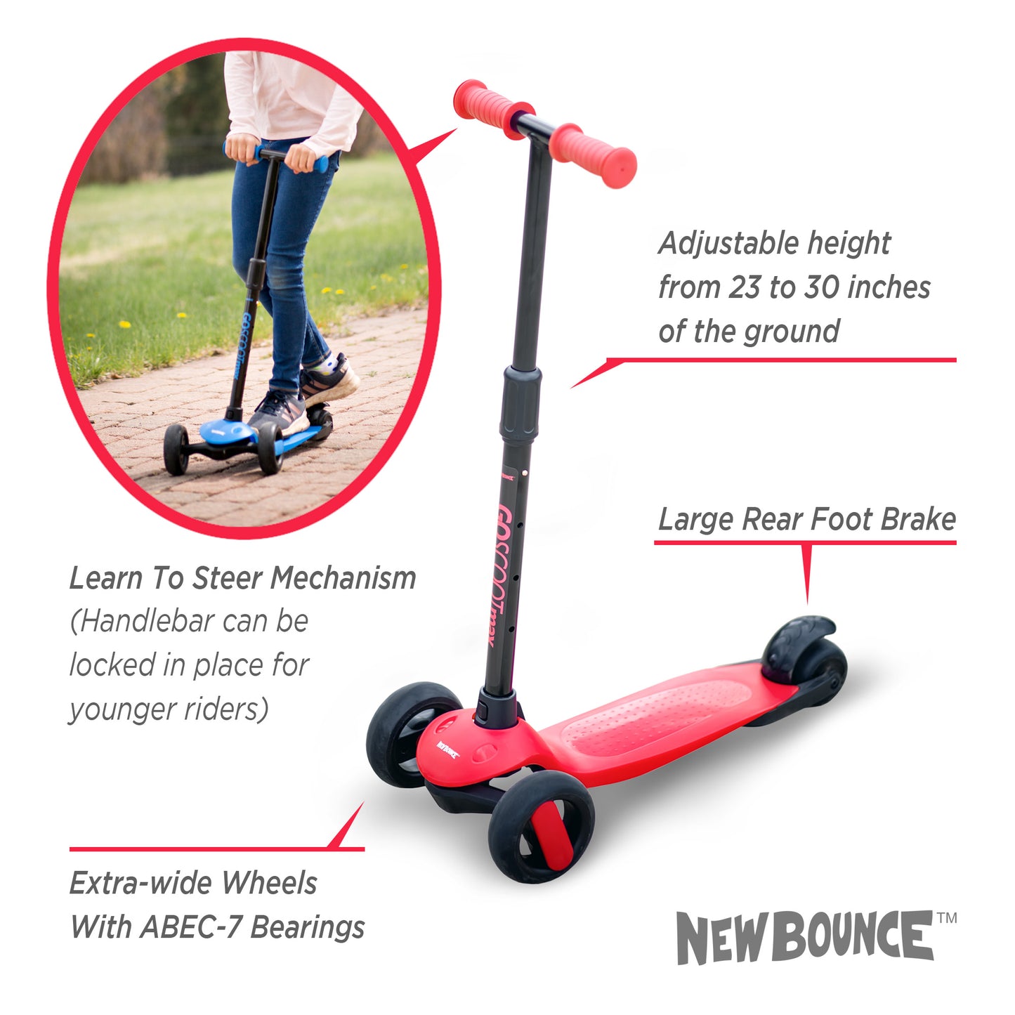 GoScoot Max Scooter for Toddlers
