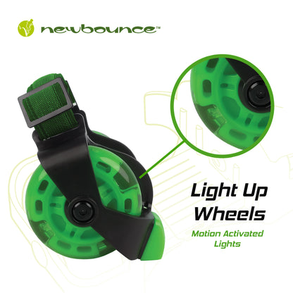 Heel Wheel Skates - With Lights