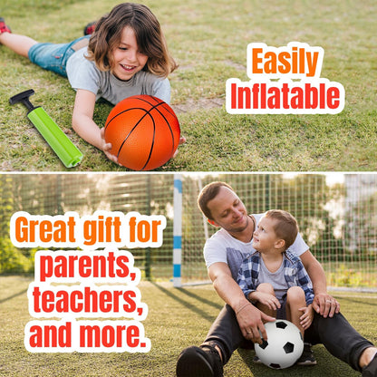 Soft 5" Sports Balls - Set of 3