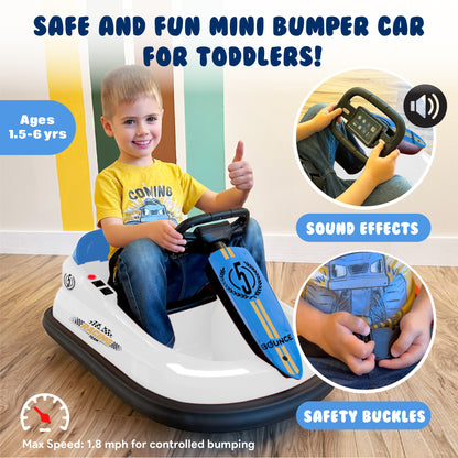 Bumper Car for Toddlers - Ages 1.5-6 Years