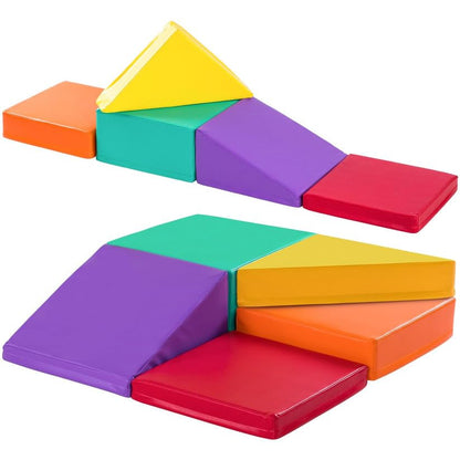 Corner Soft Play Set - Toddler Climbing Toys - (5 Pc Set)