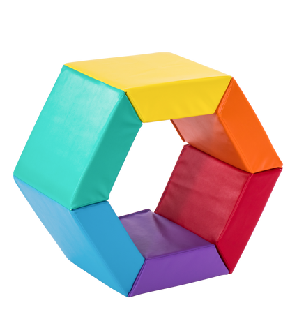 Hexagon Gymnastics Mat - Trainer Tumbling Mat