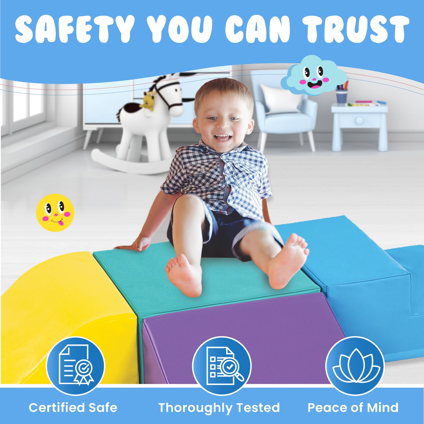 Curved Corner Climber Ser - 6pc set
