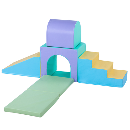 Pastel Deluxe Soft Play Set - 6pc Set