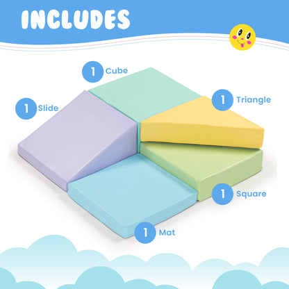 Pastel Corner Climber Set - 5pc Set