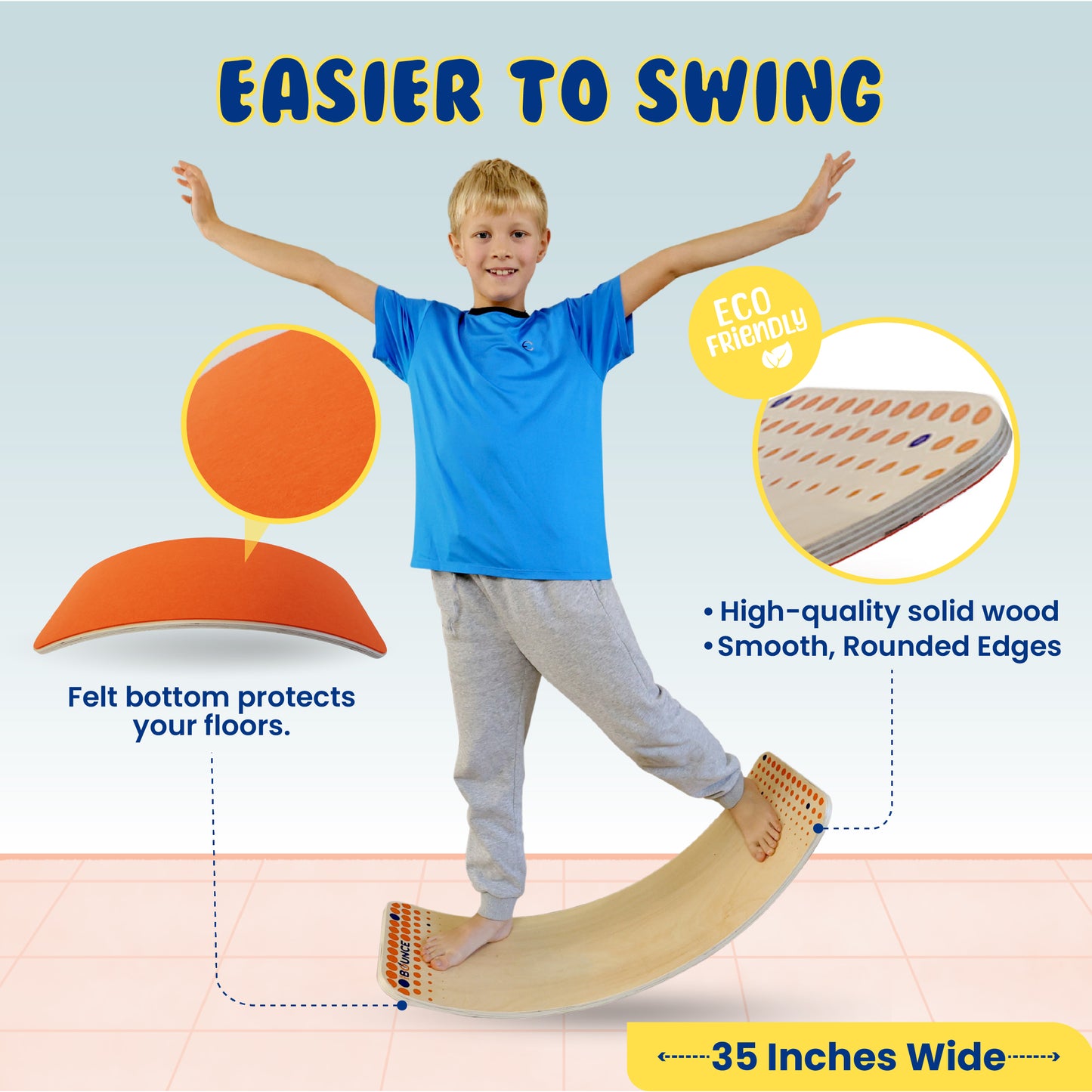 Balance Board for Kids & Adults