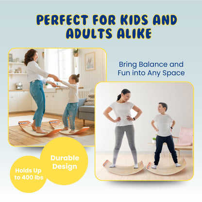 Balance Board for Kids & Adults
