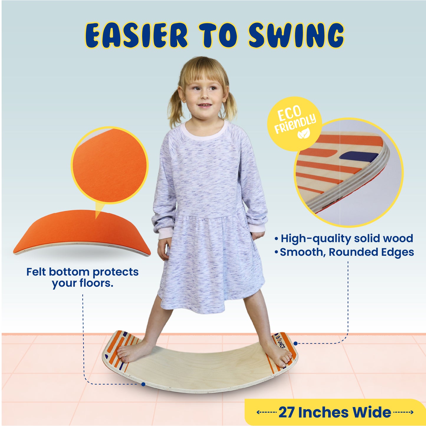 Balance Board for Kids & Adults
