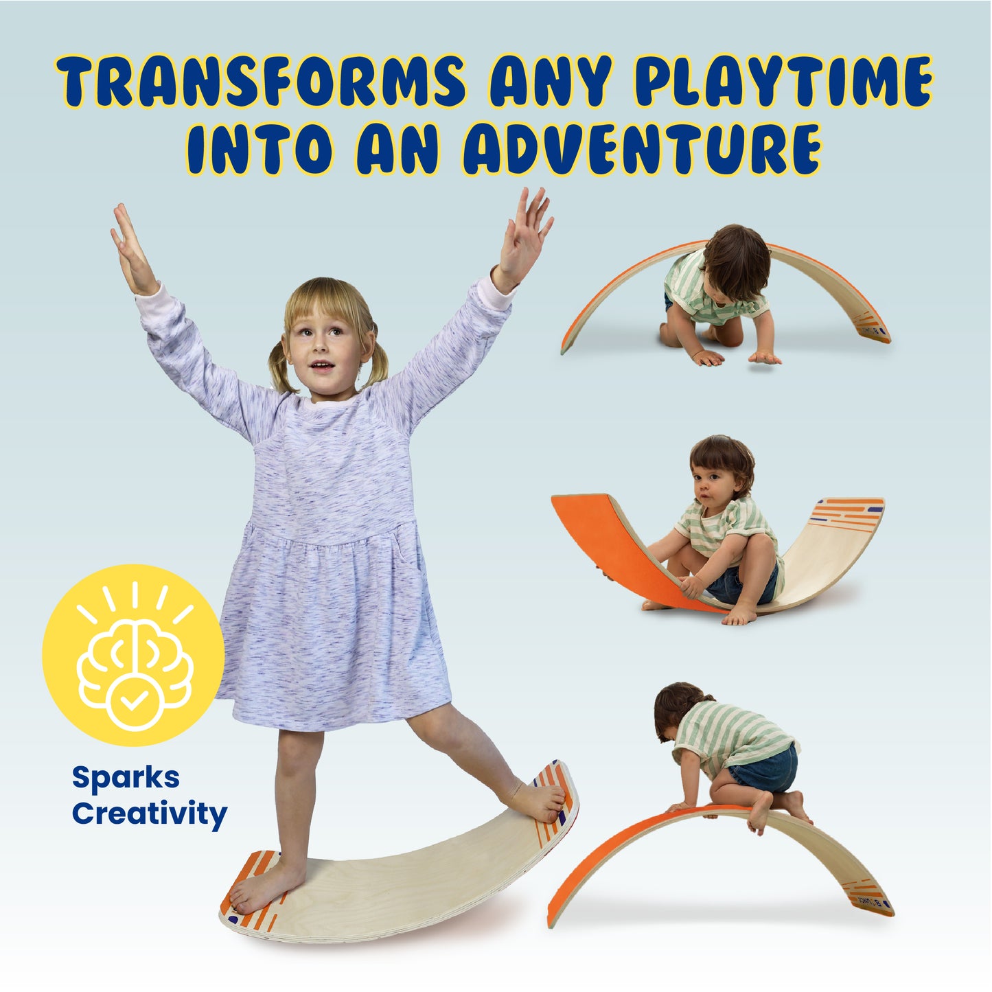 Balance Board for Kids & Adults