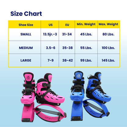 Jumping Shoes for Kids - Pink - New & Improved