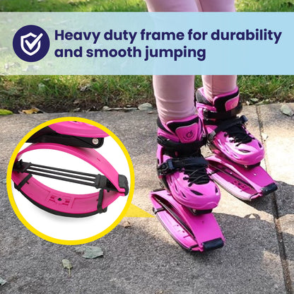 Jumping Shoes for Kids - Pink - New & Improved