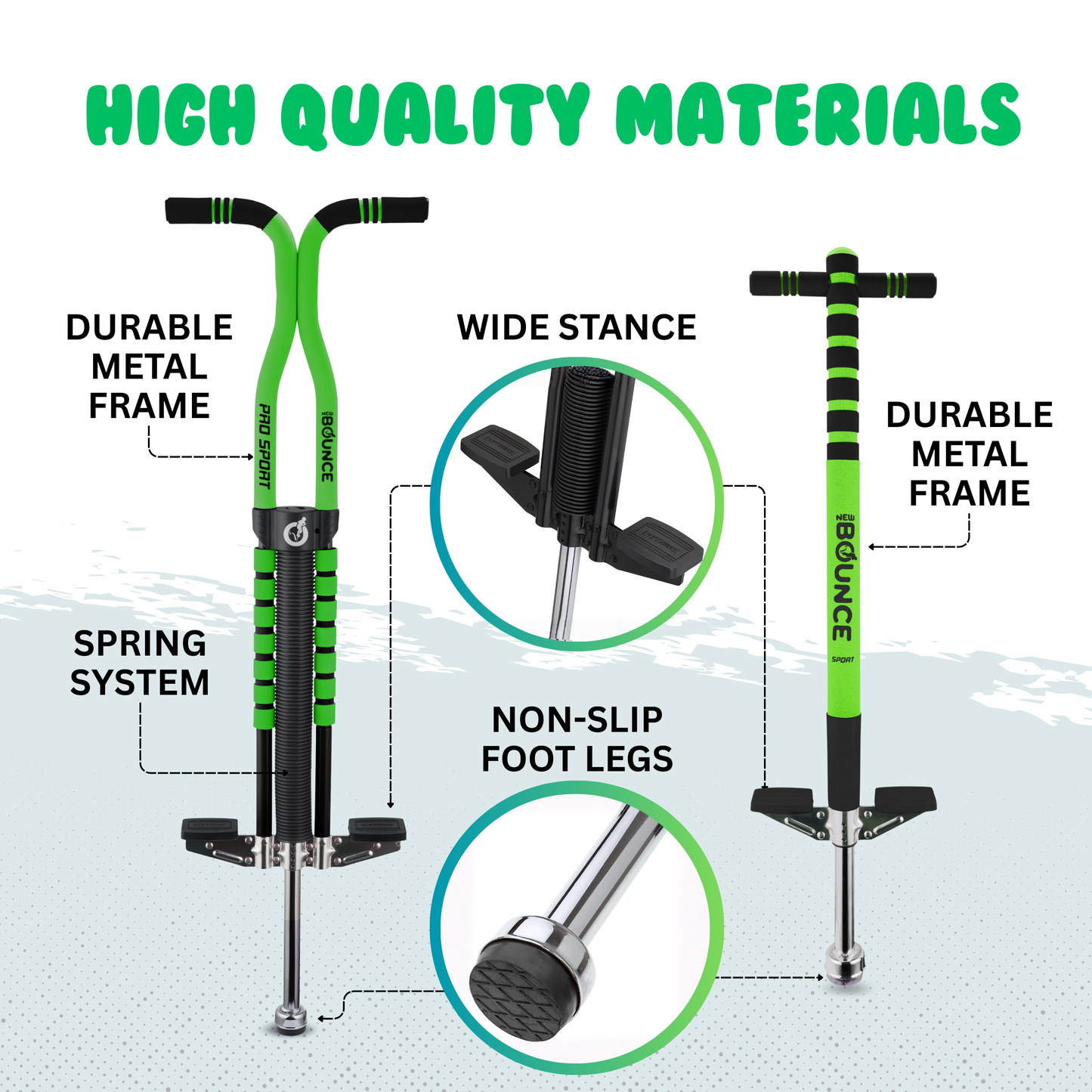 Pogo Stick 2 Pack Combo Set (Pro and Sport)