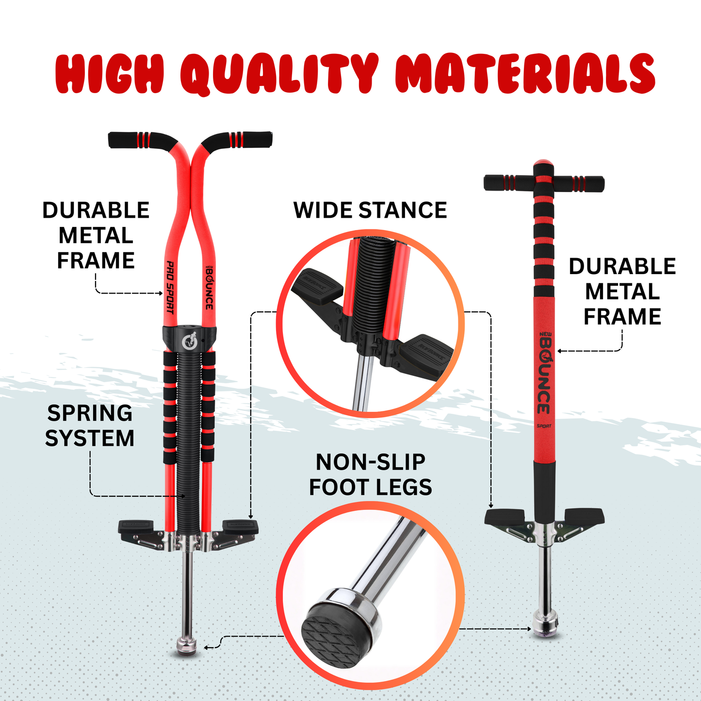 Pogo Stick 2 Pack Combo Set (Pro and Sport)