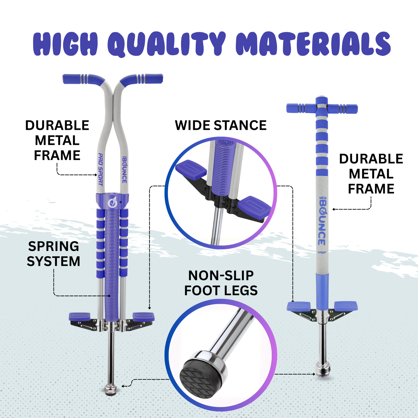 Pogo Stick 2 Pack Combo Set (Pro and Sport)