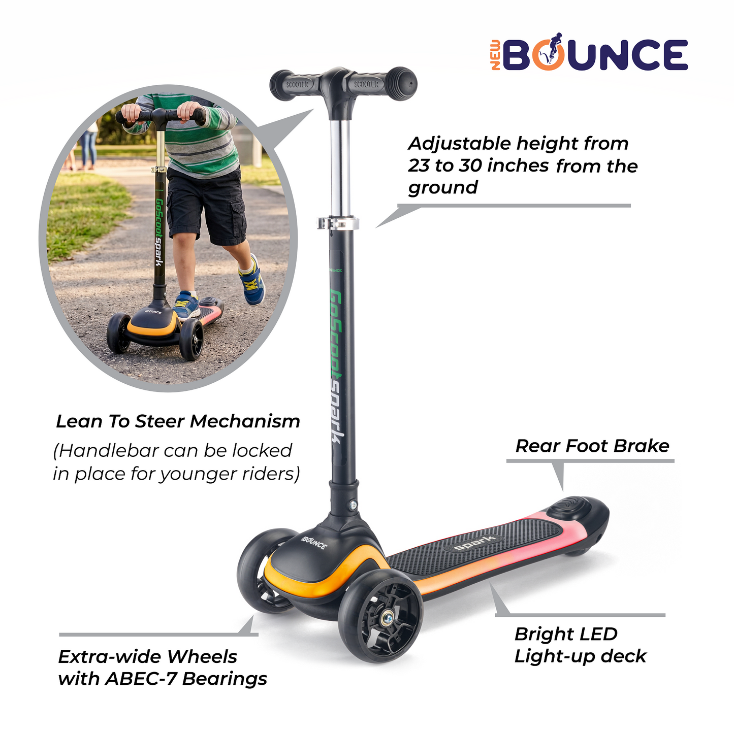 GoScoot Spark Scooter for Toddlers