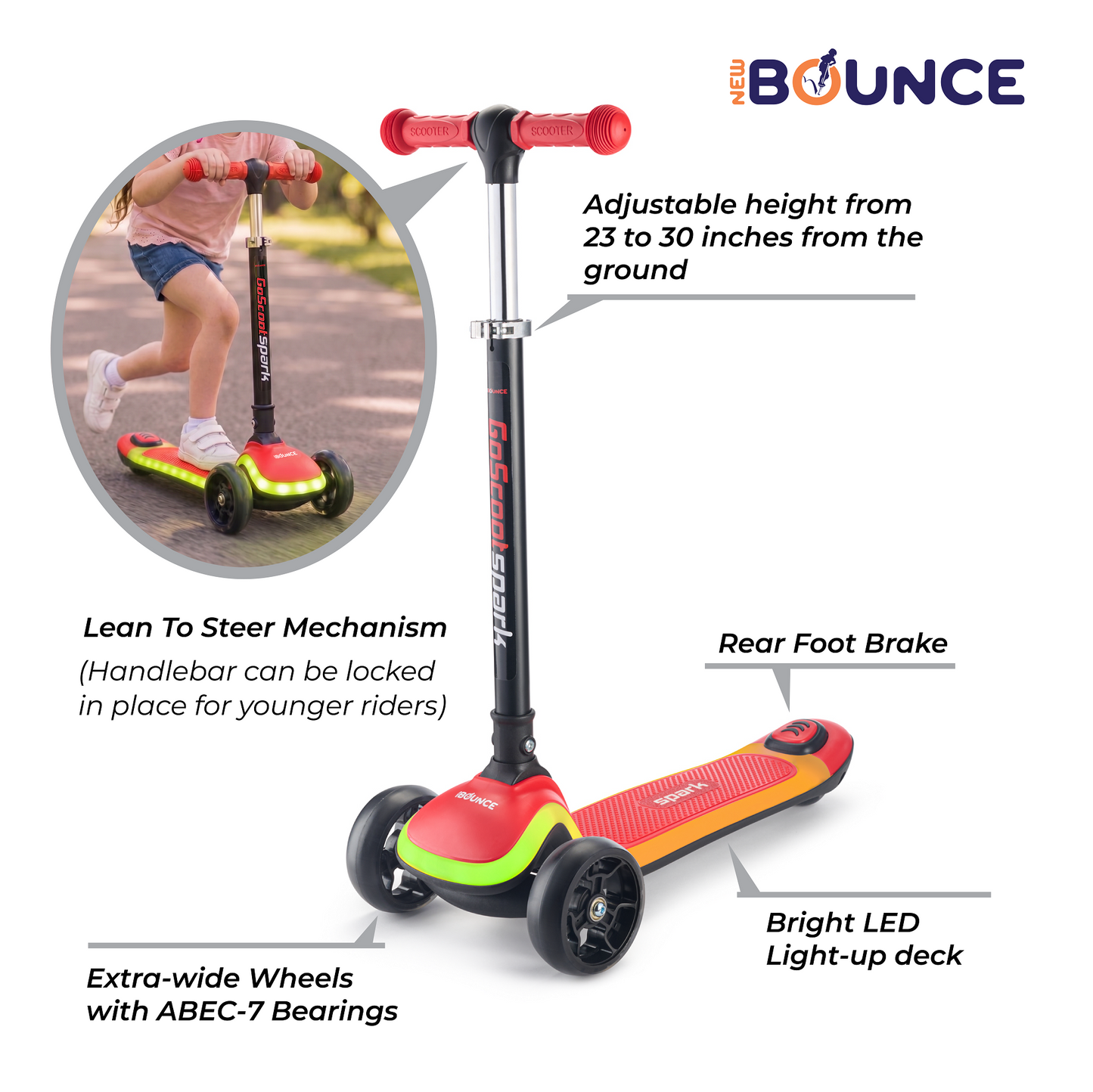 GoScoot Spark Scooter for Toddlers