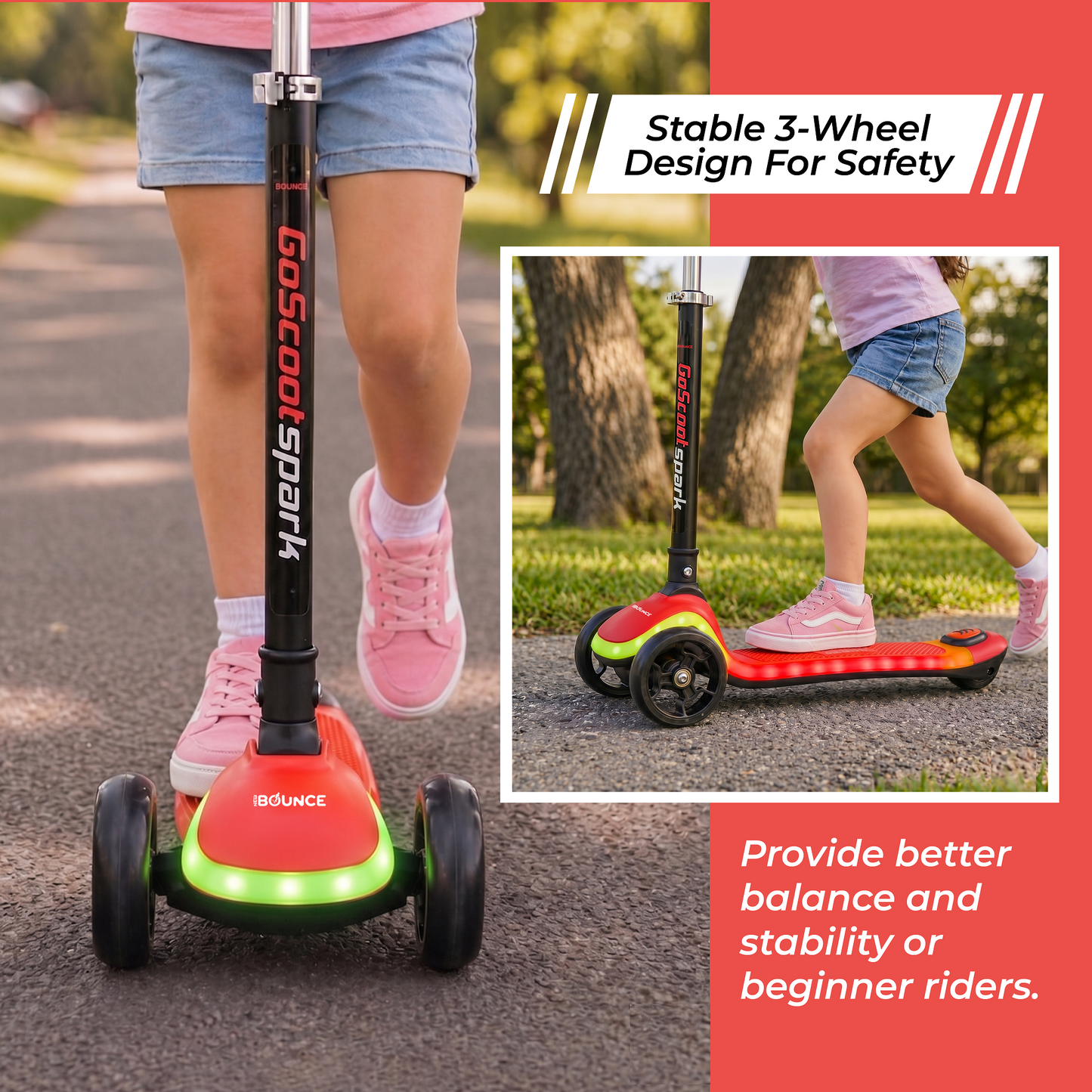 GoScoot Spark Scooter for Toddlers