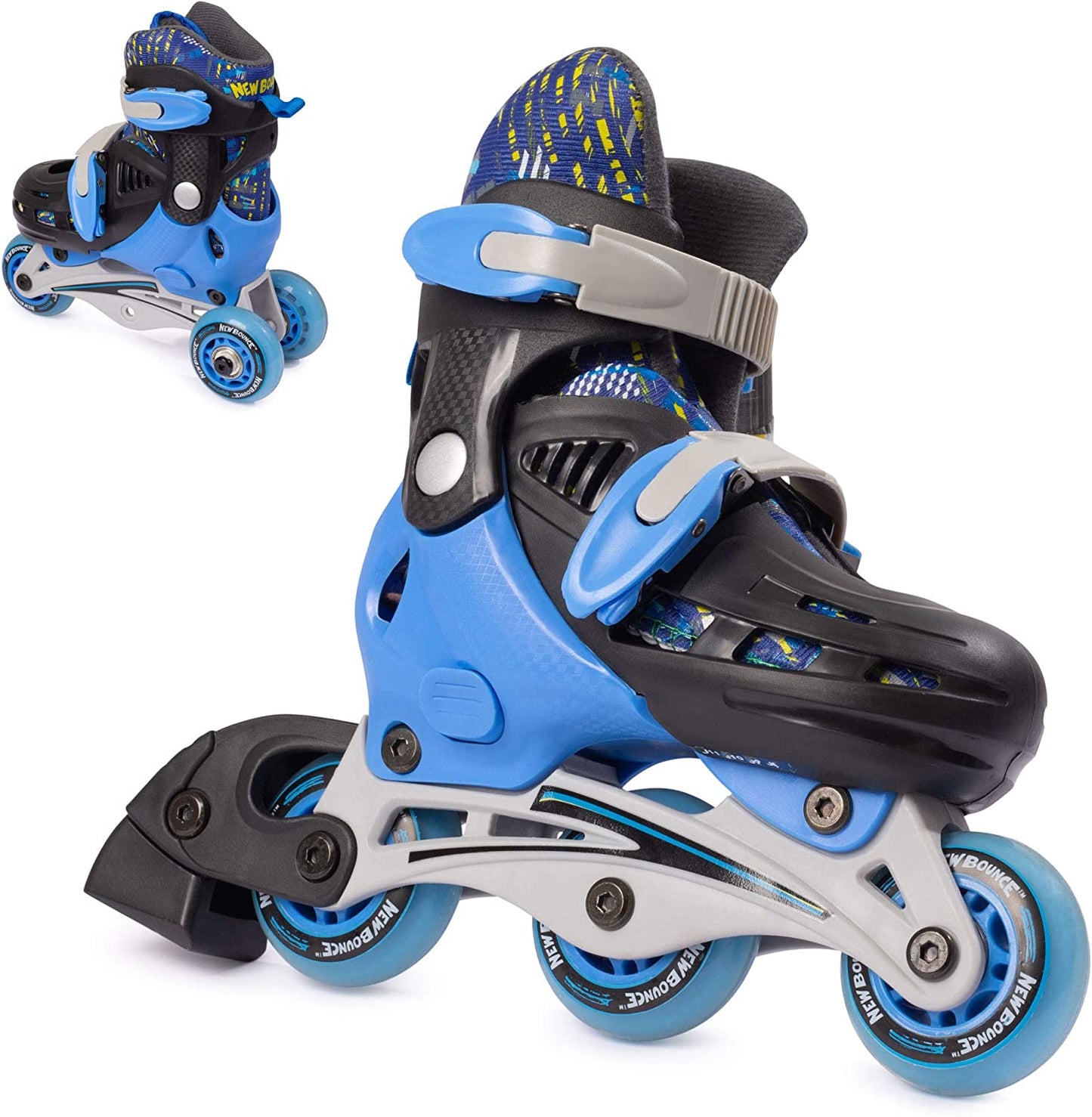 Convertible Roller Skates - 2 in 1