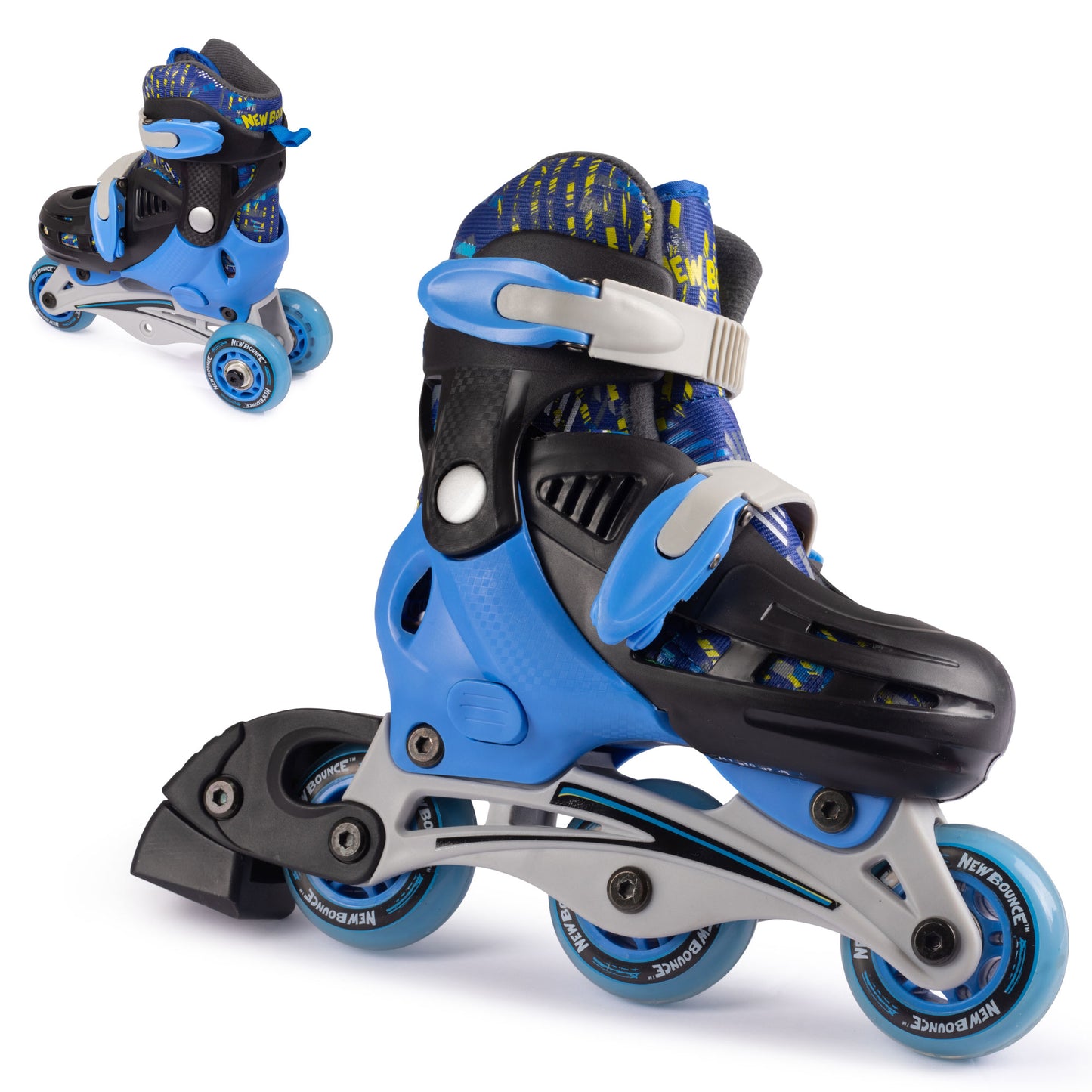 Convertible Roller Skates - 2 in 1