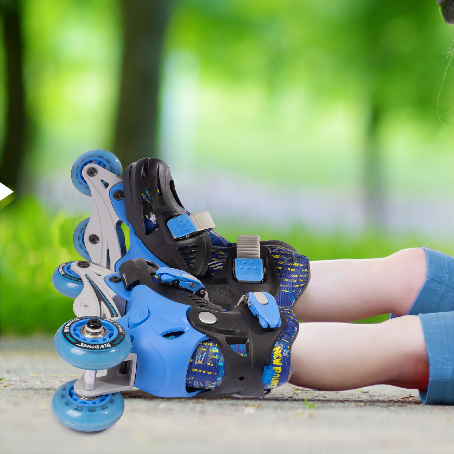 Convertible Roller Skates - 2 in 1