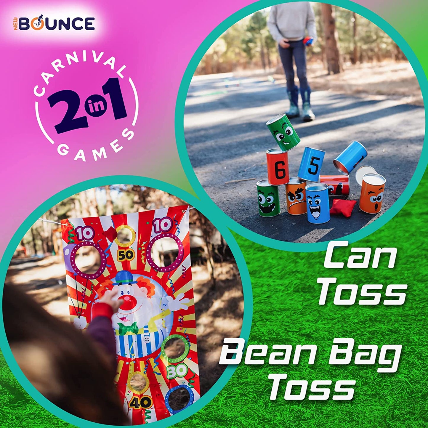 Bean Bag Can Toss Games